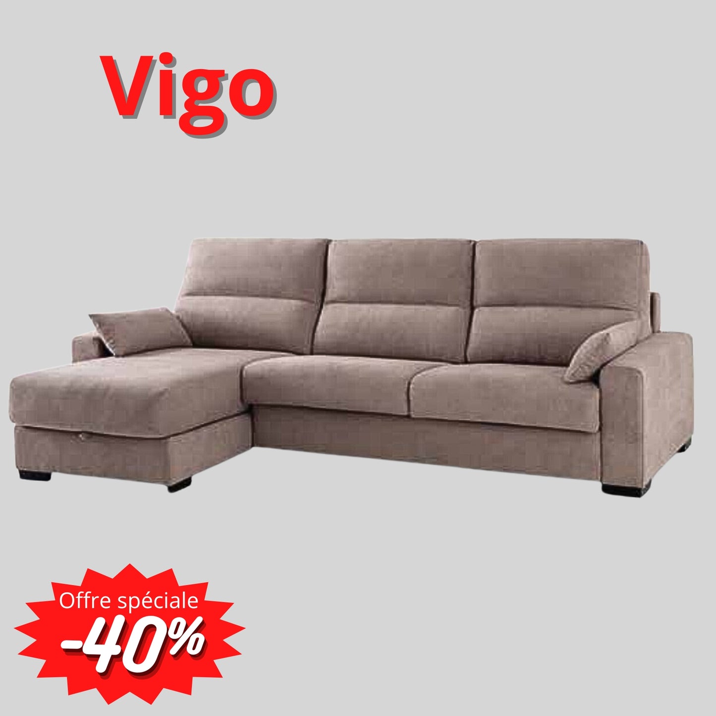 Canapé d'angle Convertible VIGO